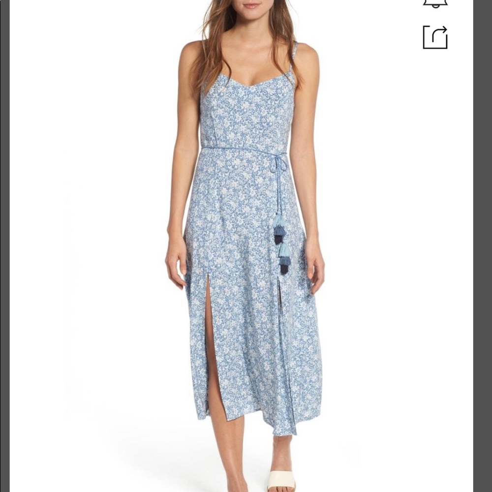 NWT Love, Fire Floral Print Maxi Dress